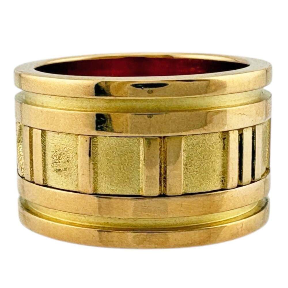 Pre-owned Tiffany Atlas Wide Ring, 18k gold, for women, TIFFANY & Co. - Picture 4 of 8